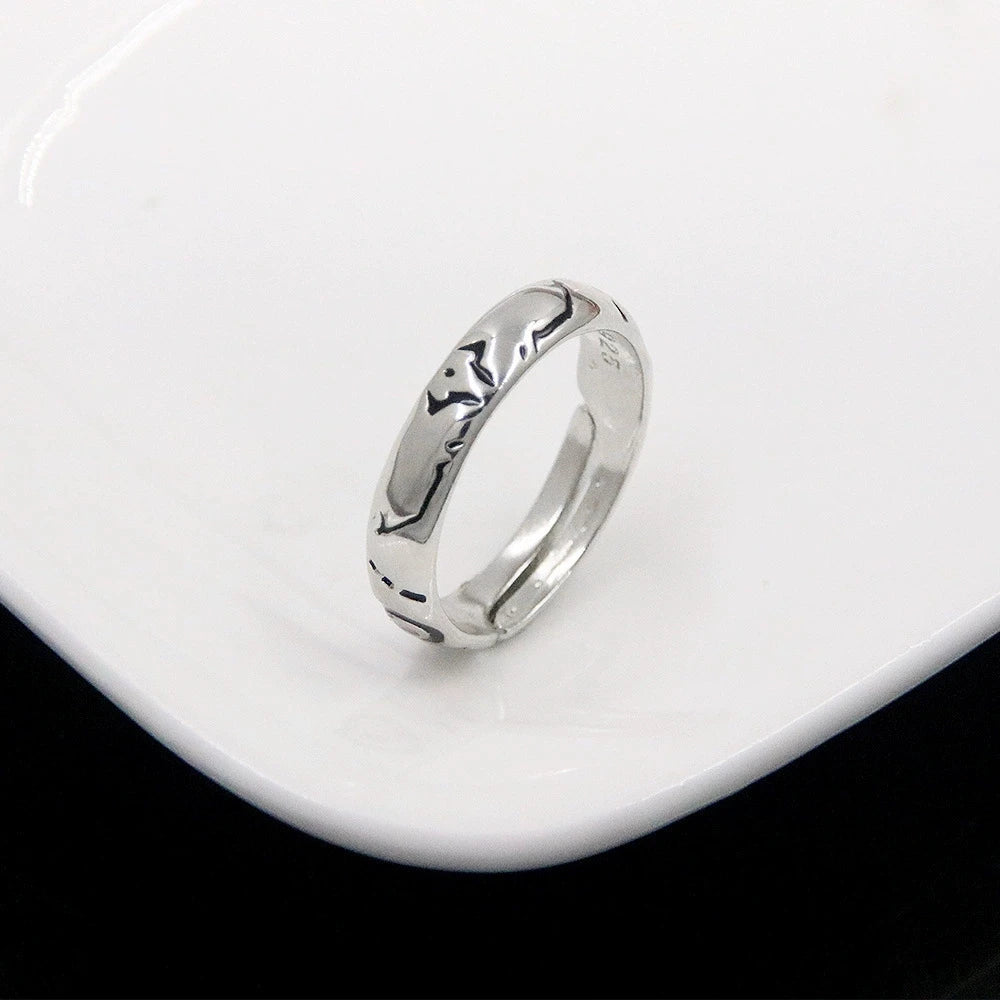 Jujutsu Kaisen Sukuna Adjustable Ring – Anime Metal Open Band